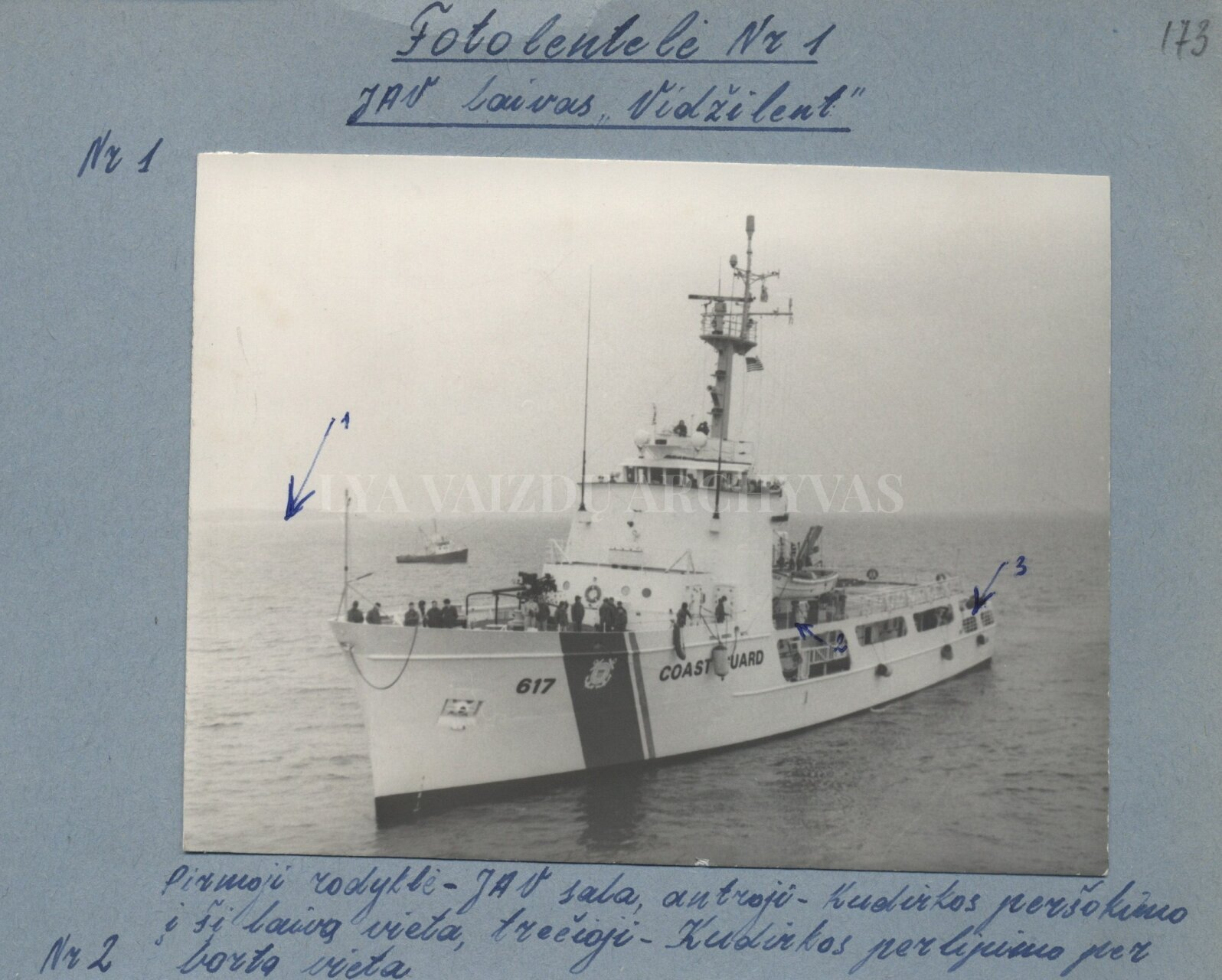 Корабль береговой охраны США «Виджилант».&nbsp;
Фото:&nbsp;lyavaizdai.archyvai.lt