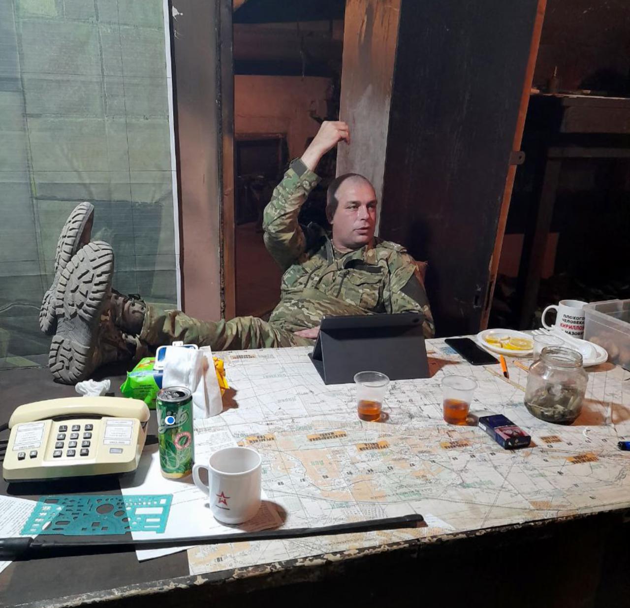 Фото: Демурчиев на рабочем месте (фото из архива переписок)