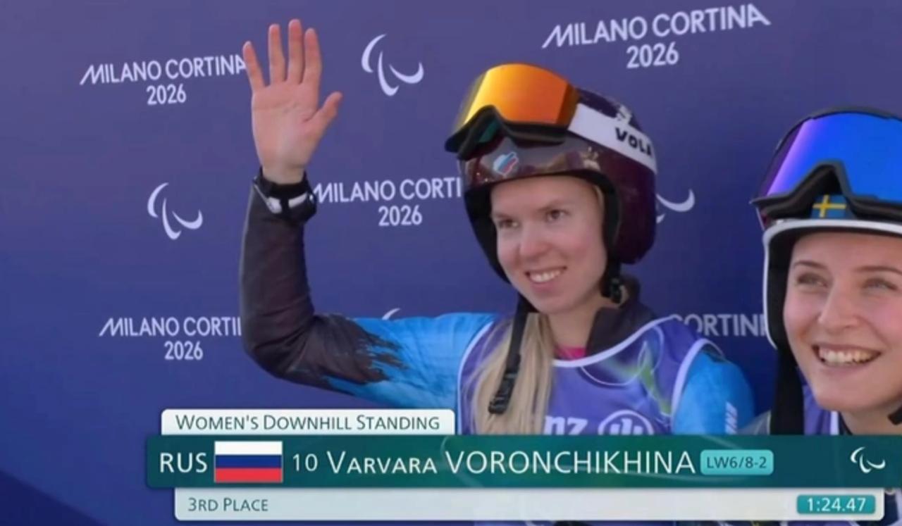 Обложка статьи Российская горнолыжница Ворончихина завоевала серебро Паралимпиады в гигантском слаломе